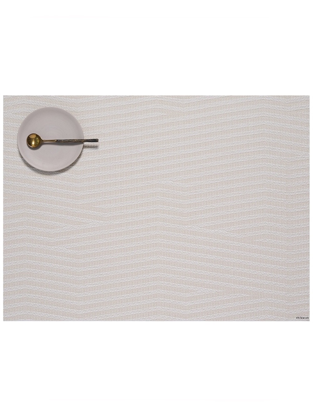 Textured Beige Placemats - Neutral Table Set